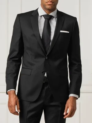 BOSS BLACK Wełniana marynarka Huge 6 | Slim Fit