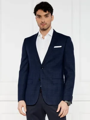 BOSS BLACK Wełniana marynarka Hutson | Slim Fit
