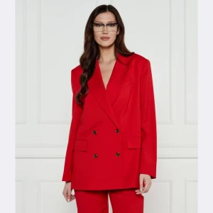BOSS BLACK Wełniana marynarka Jovana-DB2 | Oversize fit