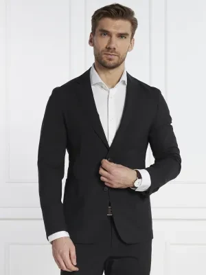 BOSS BLACK Wełniana marynarka P-Hanry-WG-241 | Slim Fit