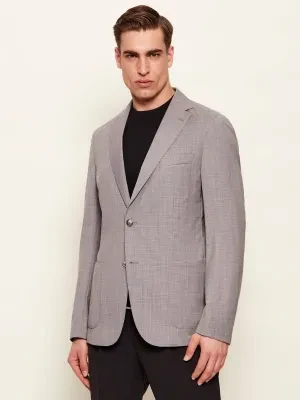 BOSS BLACK Wełniana marynarka P-Hanry-WG-262 | Slim Fit