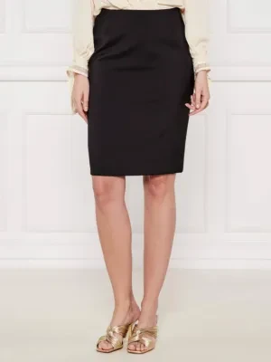 BOSS BLACK Wełniana spódnica Vileah