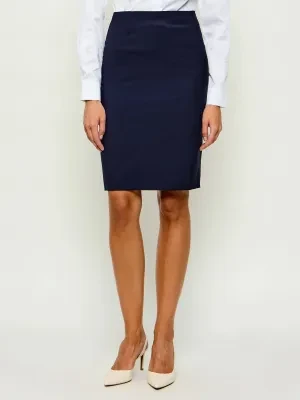 BOSS BLACK Wełniana spódnica Vileah