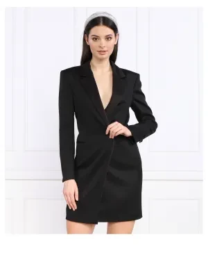 BOSS BLACK Wełniana sukienka Dackea