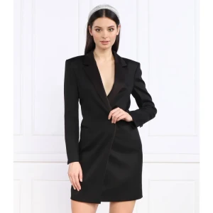 BOSS BLACK Wełniana sukienka Dackea