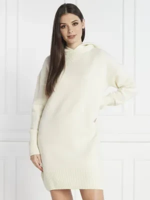 BOSS BLACK Wełniana sukienka Faila