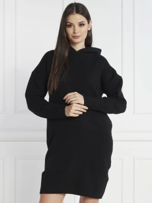 BOSS BLACK Wełniana sukienka Faila