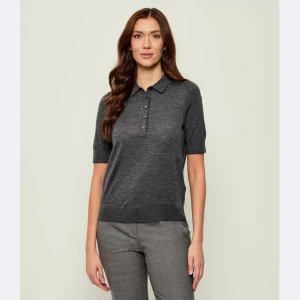 BOSS BLACK Wełniane polo Fidenka | Regular Fit