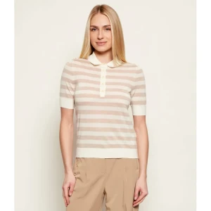 BOSS BLACK Wełniane polo Fidenka | Regular Fit