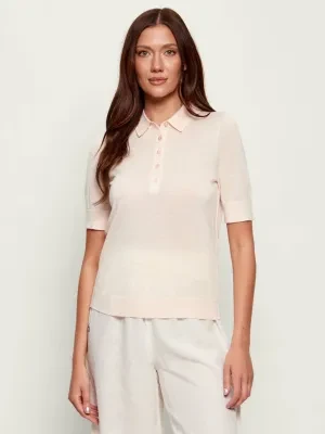 BOSS BLACK Wełniane polo Fidenka | Regular Fit