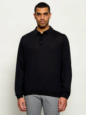 BOSS BLACK Wełniane polo Lancione | Regular Fit