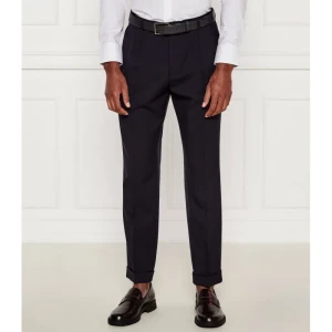 Zdjęcie produktu BOSS BLACK Wełniane spodnie C-Perin-DPL-TU-253 | Slim Fit