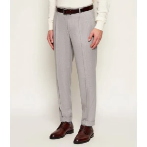 BOSS BLACK Wełniane spodnie C-Perin-DPL-TU-﻿261 | Regular Fit