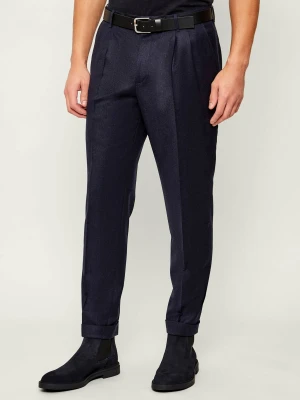 BOSS BLACK Wełniane spodnie C-Perin-DPL-TU-﻿261 | Regular Fit