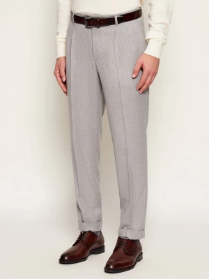 BOSS BLACK Wełniane spodnie C-Perin-DPL-TU-﻿261 | Regular Fit