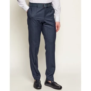 BOSS BLACK Wełniane spodnie H-Genius-253 | Slim Fit