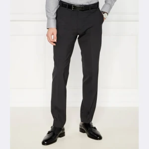 BOSS BLACK Wełniane spodnie H-Lenon-MM-224 | Regular Fit