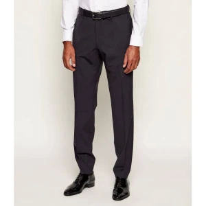 BOSS BLACK Wełniane spodnie H-Lenon-MM-224 | Regular Fit