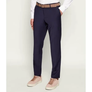 BOSS BLACK Wełniane spodnie P-Genius-CW-WG-261 | Slim Fit