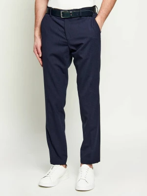 BOSS BLACK Wełniane spodnie P-Genius-RDSWGPK262F | Slim Fit