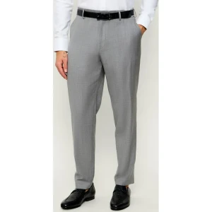 BOSS BLACK Wełniane spodnie P-Perin-C﻿W-WG-262 | Tapered fit