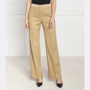 BOSS BLACK Wełniane spodnie Tackea | Regular Fit