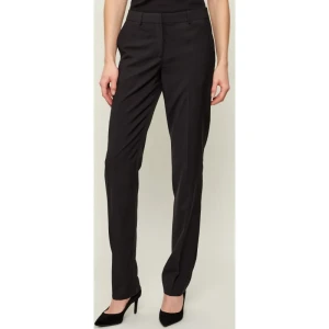 BOSS BLACK Wełniane spodnie Tameah | Slim Fit