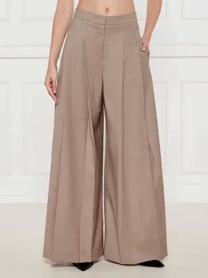 BOSS BLACK Wełniane spodnie Tetosa1 | Relaxed fit