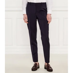 BOSS BLACK Wełniane spodnie Tilunah 10249090 01 | Regular Fit