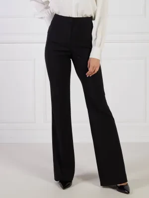 BOSS BLACK Wełniane spodnie Tuleah | Straight fit