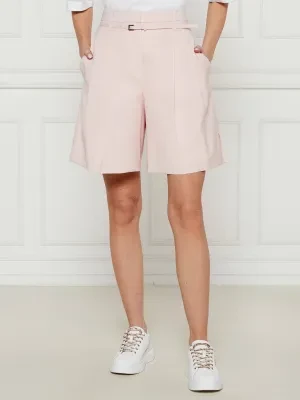 BOSS BLACK Wełniane szorty Taleda | Regular Fit