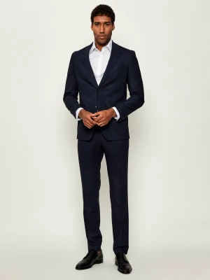 BOSS BLACK Wełniany garnitur C-Huge-2Pcs-252 | Slim Fit