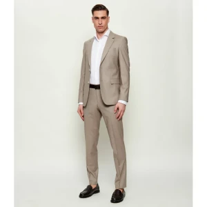 BOSS BLACK Wełniany garnitur H-Houston-2pcs-261 | Slim Fit