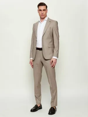 BOSS BLACK Wełniany garnitur H-Houston-2pcs-261 | Slim Fit