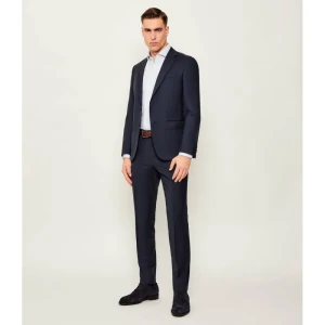 BOSS BLACK Wełniany garnitur H-Huge-2Pcs-253 | Slim Fit