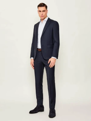 BOSS BLACK Wełniany garnitur H-Huge-2Pcs-253 | Slim Fit