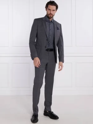 BOSS BLACK Wełniany garnitur H-Huge | Slim Fit