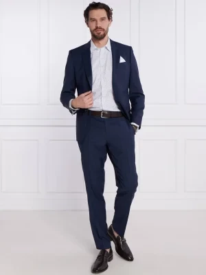 BOSS BLACK Wełniany garnitur H-Huge | Slim Fit