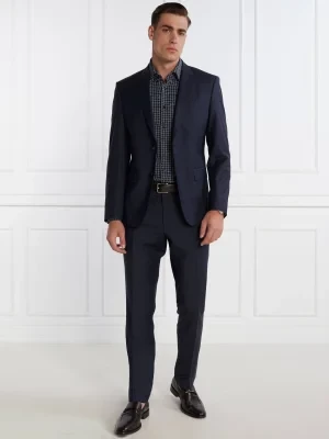 BOSS BLACK Wełniany garnitur H Huge | Slim Fit
