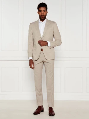 BOSS BLACK Wełniany garnitur H-Huge | Slim Fit | stretch