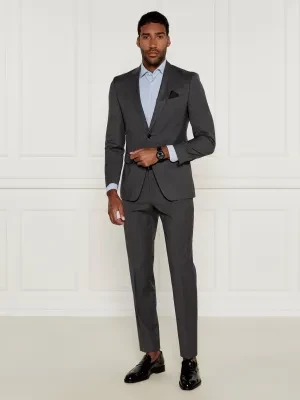 BOSS BLACK Wełniany garnitur Huge | Slim Fit