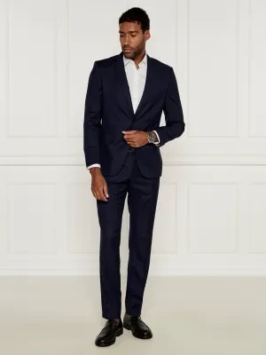 BOSS BLACK Wełniany garnitur Huge | Slim Fit