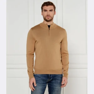 BOSS BLACK Wełniany golf Ebenji | Regular Fit