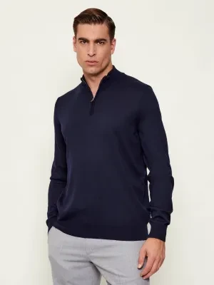 BOSS BLACK Wełniany golf Ebenji | Regular Fit