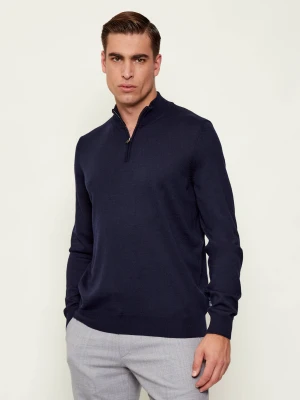 BOSS BLACK Wełniany golf Ebenji | Regular Fit