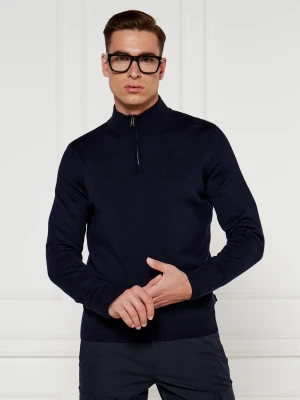 BOSS BLACK Wełniany golf Ebenji | Regular Fit