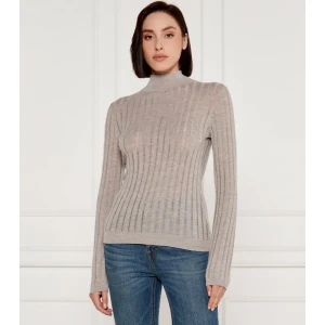 BOSS BLACK Wełniany golf Fatirami | Slim Fit