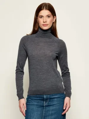 BOSS BLACK Wełniany golf Frizani | Slim Fit