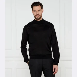 BOSS BLACK Wełniany golf H-Barcel | Slim Fit