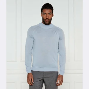 BOSS BLACK Wełniany golf H-Barcel | Slim Fit